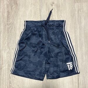 Black and White Athletic Shorts